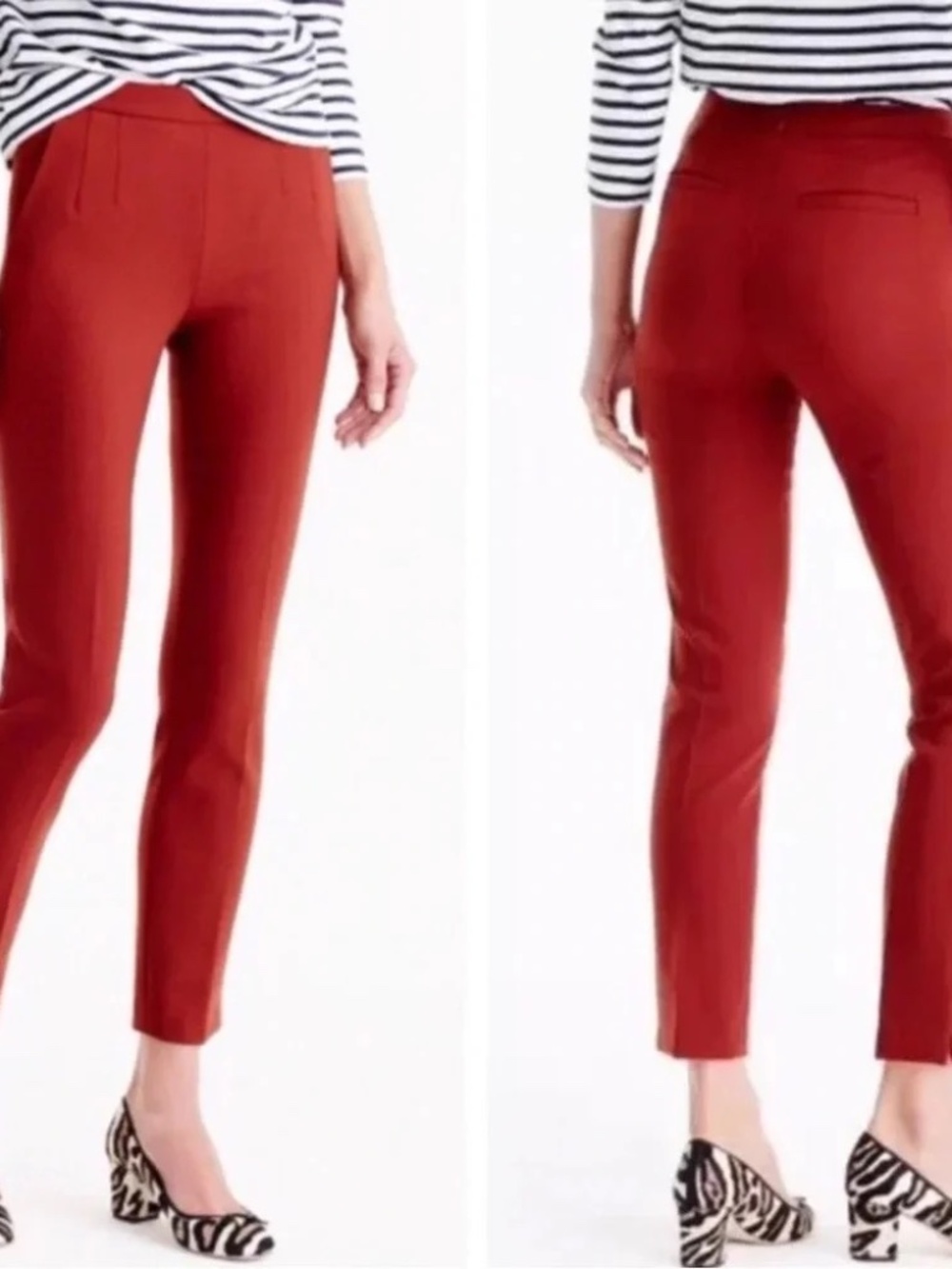 NWT J. Crew Martie Pants Sz 12 Copper